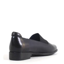Dustin Leather Loafers BLACK Clearance