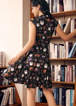 BTC Elegance Anew Fit & Flare Dress Moon Gazer Outlet