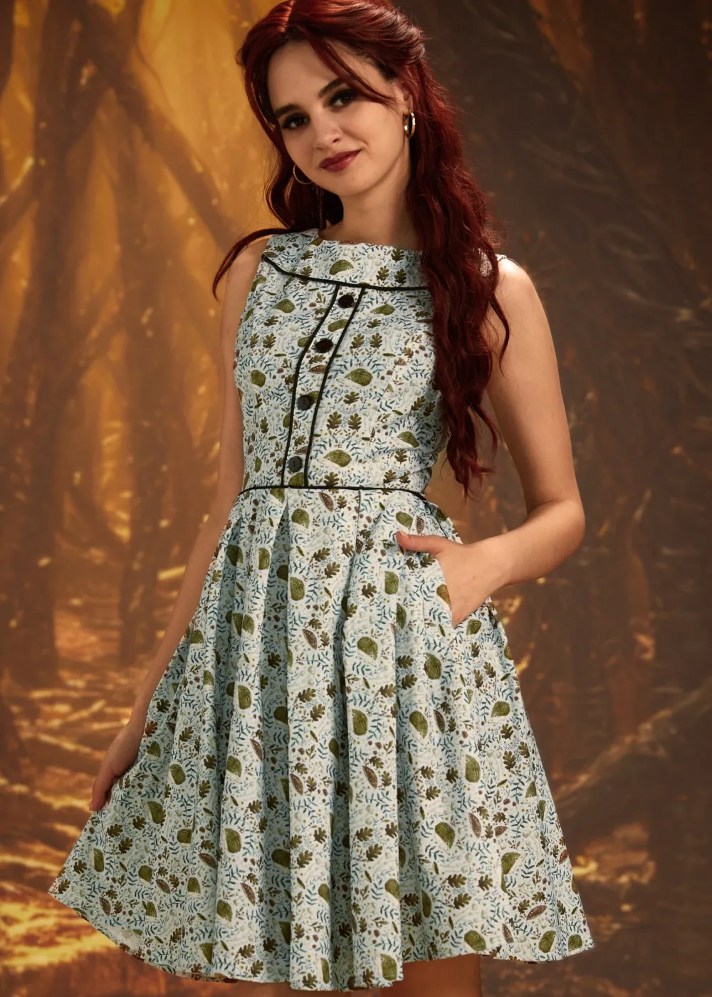 Elizabeth Dress in Hedgehogs Online
