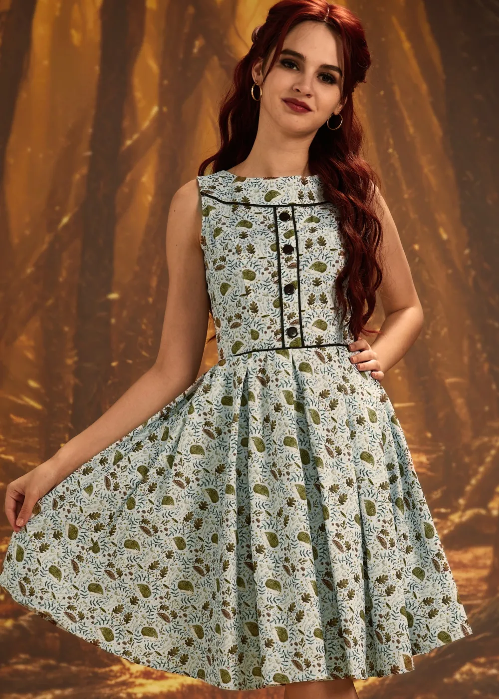 Elizabeth Dress in Hedgehogs Online