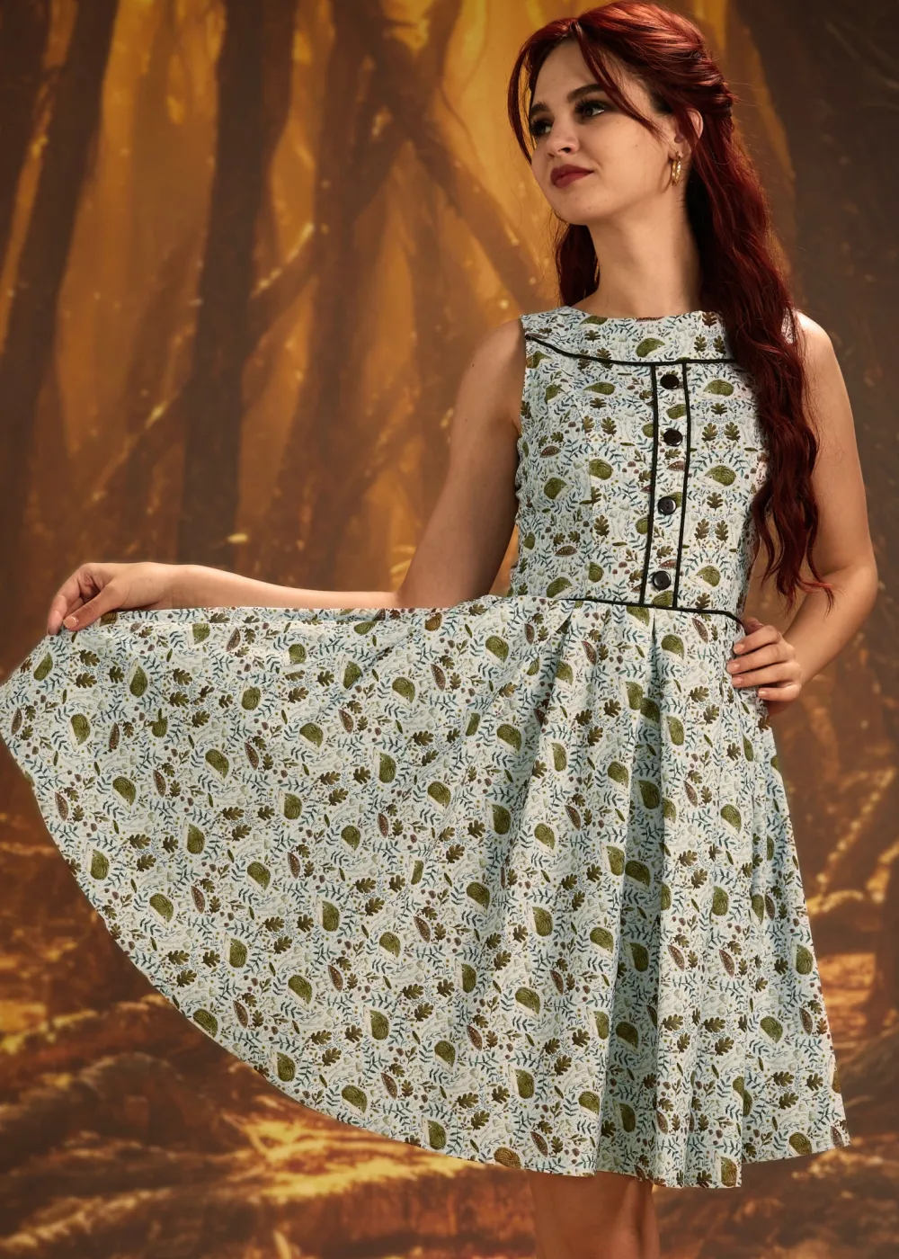 Elizabeth Dress in Hedgehogs Online