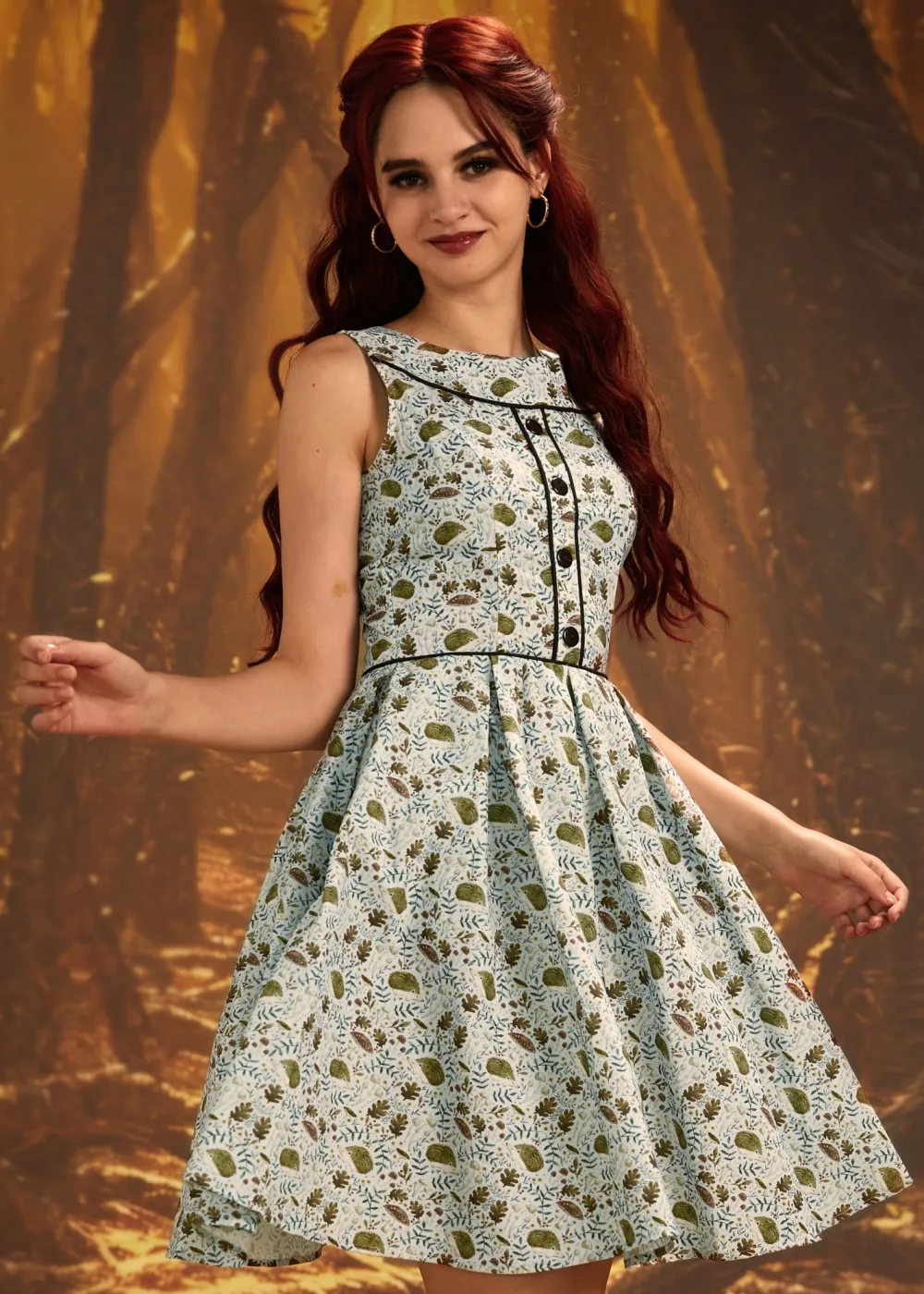 Elizabeth Dress in Hedgehogs Online