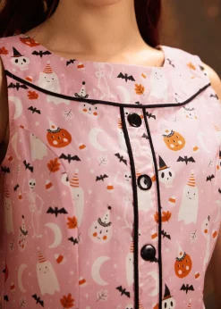 Elizabeth Dress in Pink Halloween Outlet