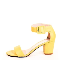 Elyse Faux Leather Sandal Heels Online
