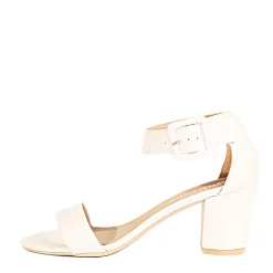 Elyse Faux Leather Sandal Heels Online