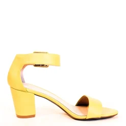 Elyse Faux Leather Sandal Heels Online