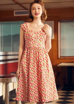 BTC Enchanted Dawn Midi Dress Cinnamon Hush Outlet