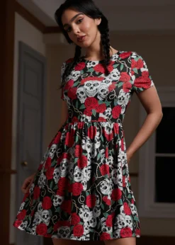 Ensemble Observation Knit Dress Blossom Bone Discount