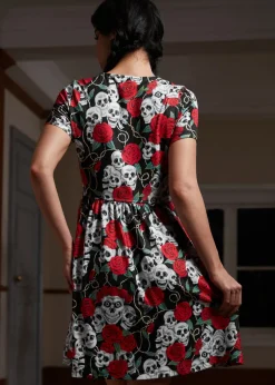 Ensemble Observation Knit Dress Blossom Bone Discount