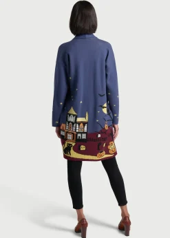 ModCloth Enter If You Dare Coatigan Blue Cardi Hot