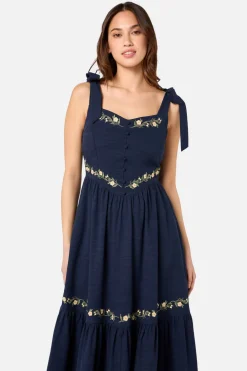 Esme Embroidered Midi Dress Best