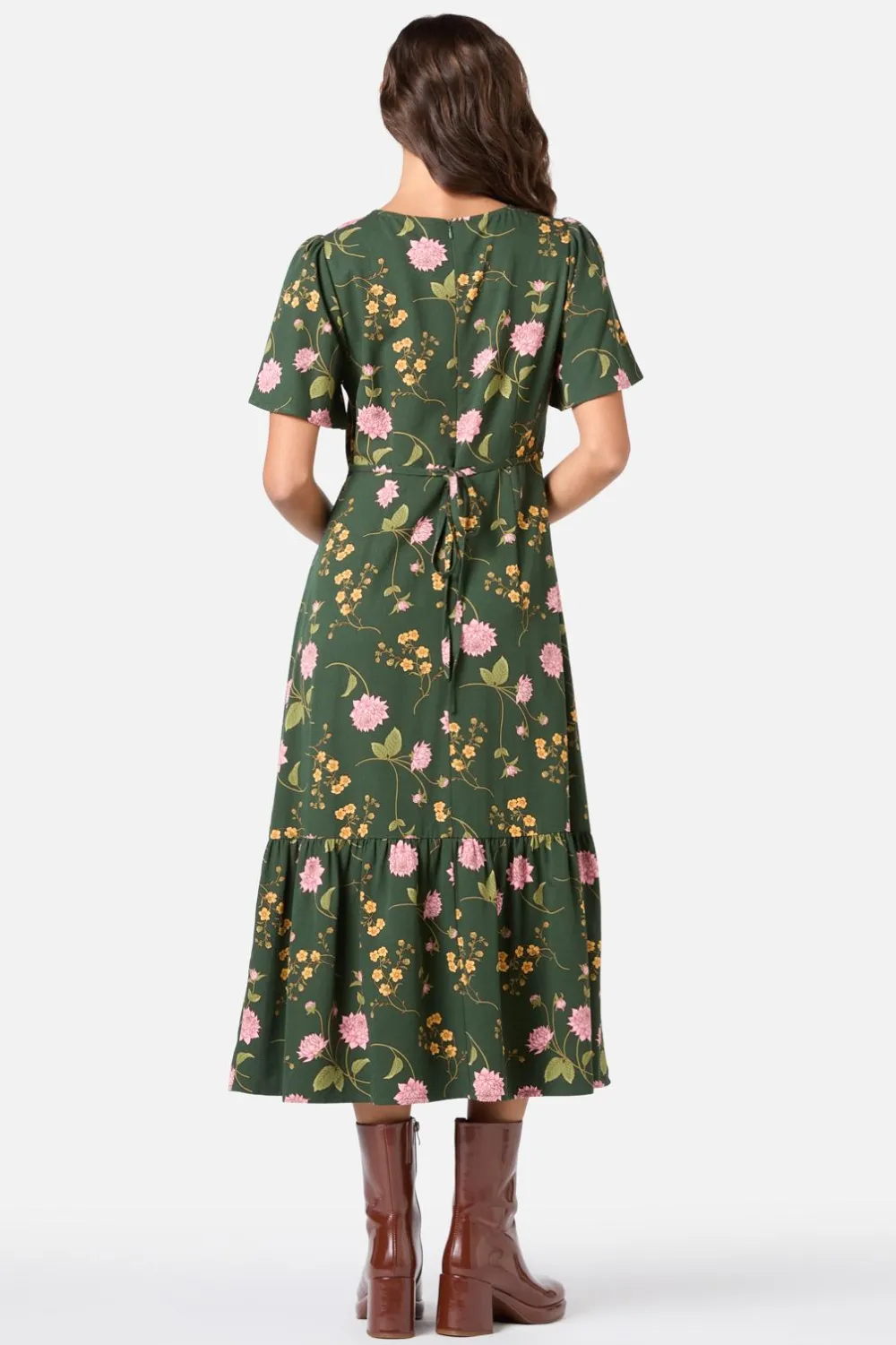 Esmerelda Floral Midi Dress Clearance