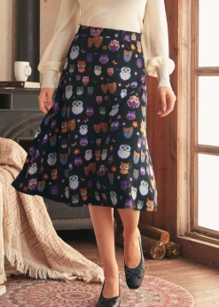 BTC Excellence Attained Knit Midi Skirt Moon Gazer Discount