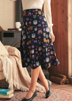 BTC Excellence Attained Knit Midi Skirt Moon Gazer Discount