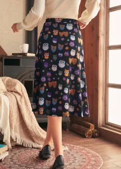 BTC Excellence Attained Knit Midi Skirt Moon Gazer Discount