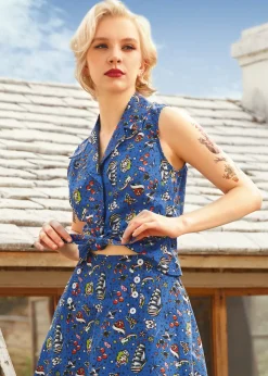 Feel the Morning Breeze Shirt Blue Tattoo Sailor Best