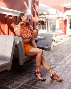 Feeling Foxy Sheer Ankle Sock New