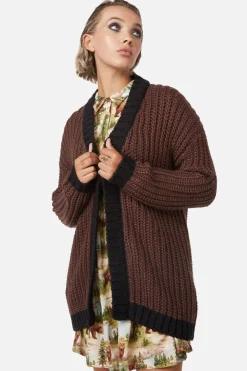 Field Work Chunky Knit Cardi Discount