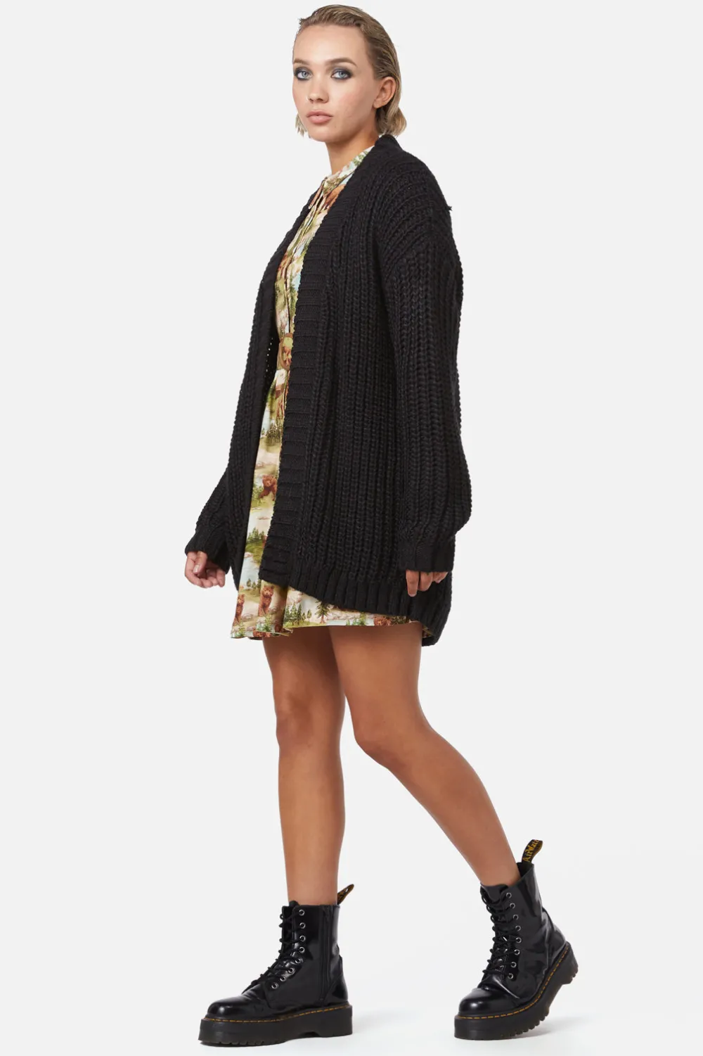 Field Work Chunky Knit Cardi Discount