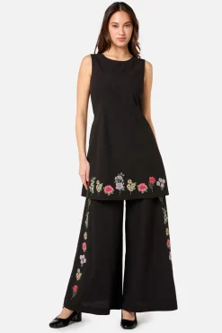 Fleur Embroidered Shift Dress Online