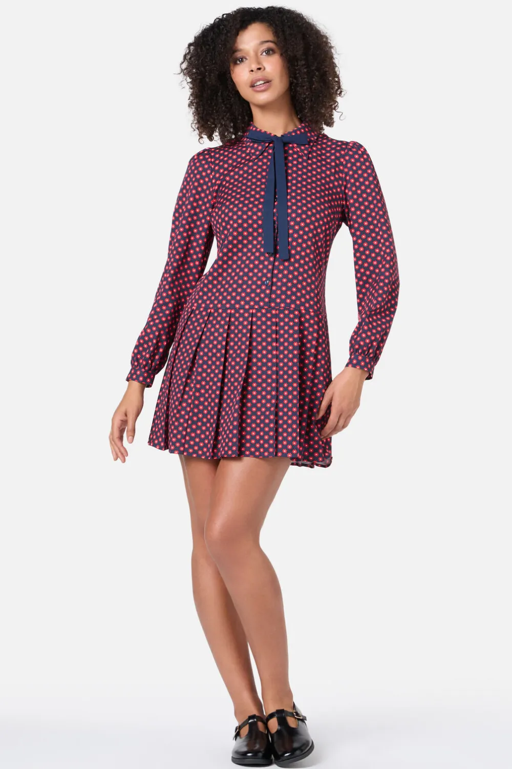 Flora Geo Shirt Dress Clearance
