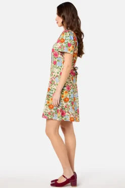 Floral Field Shirt Dress Outlet