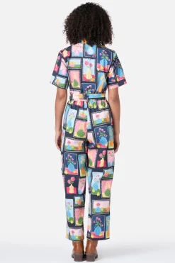 Flower Vases Jumpsuit Sale