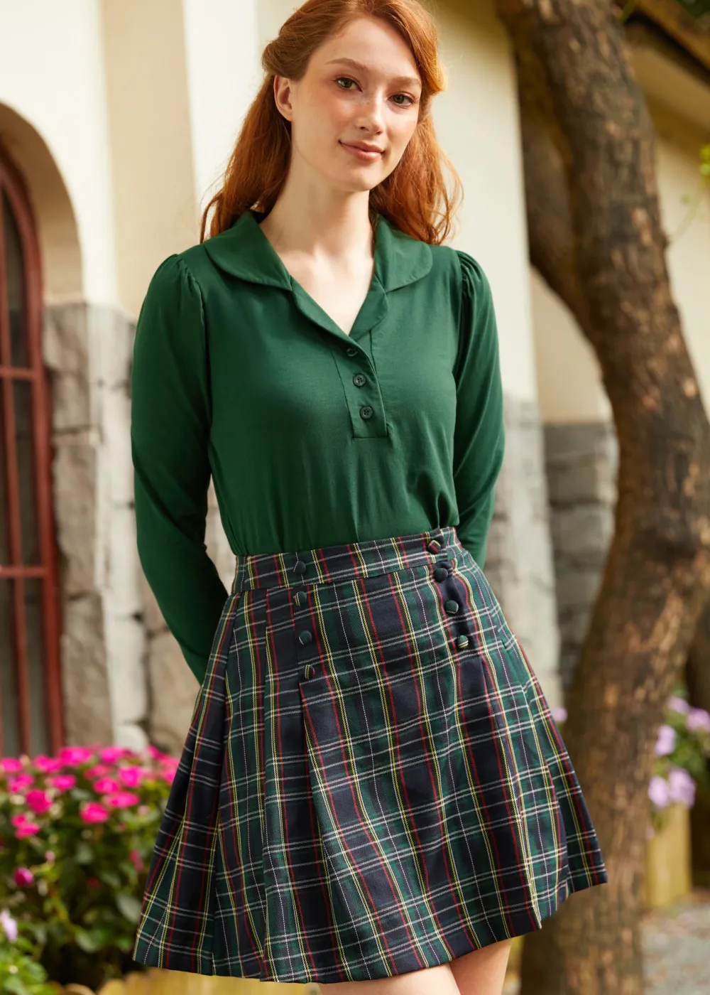 BTC Forever in Fashion Pleated Skirt Forever Evergreen Outlet