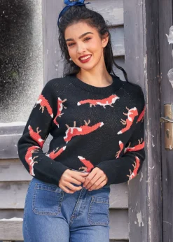 BTC Full of Nostalgia Crewneck Pullover Twilight Marina New