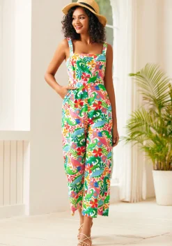 BTC Funky Flare Jumpsuit Dino-Flage New