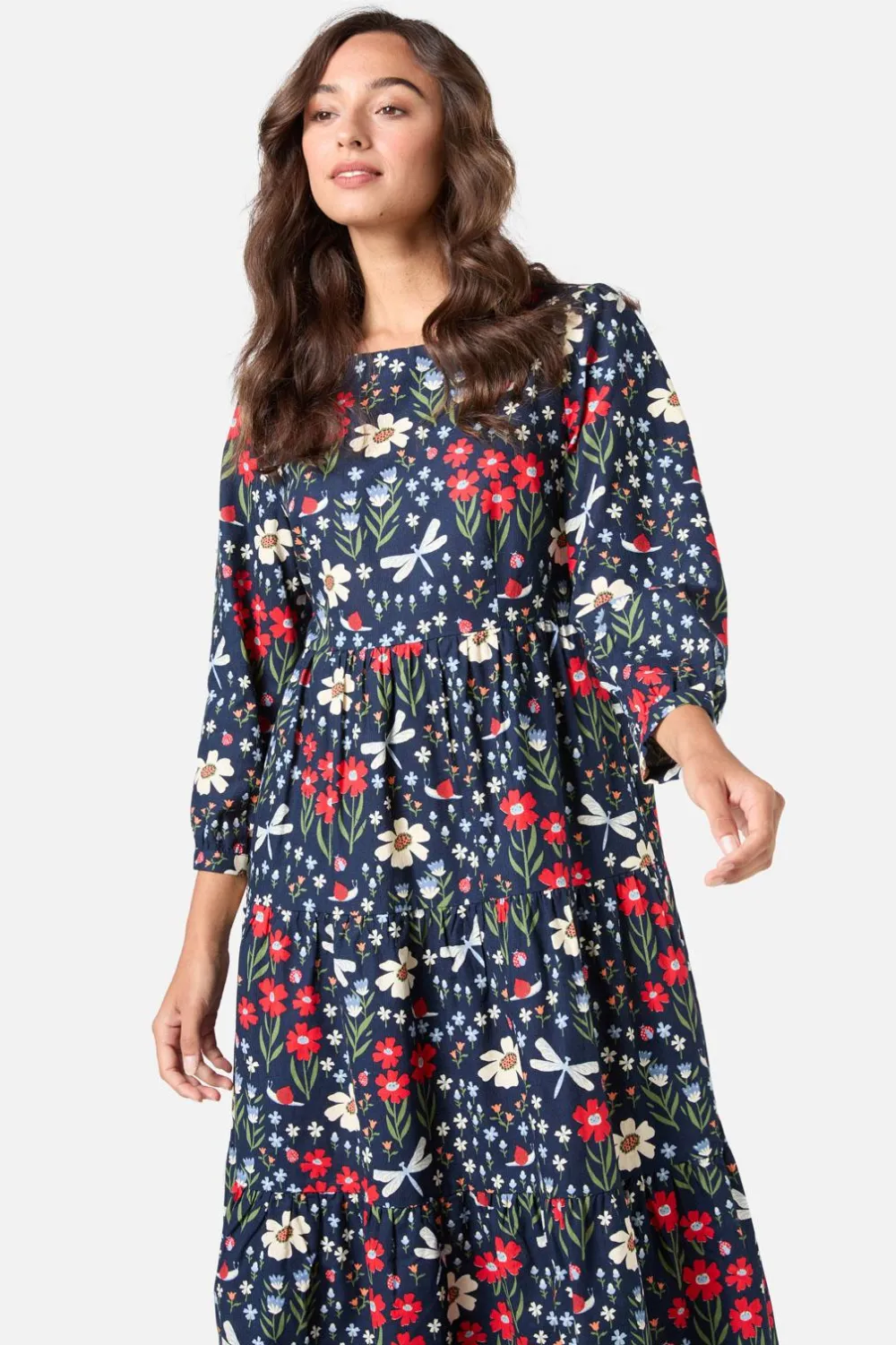 Garden Life Midi Dress New
