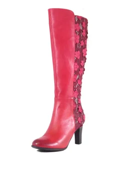 Geller Floral Lace Boots Discount