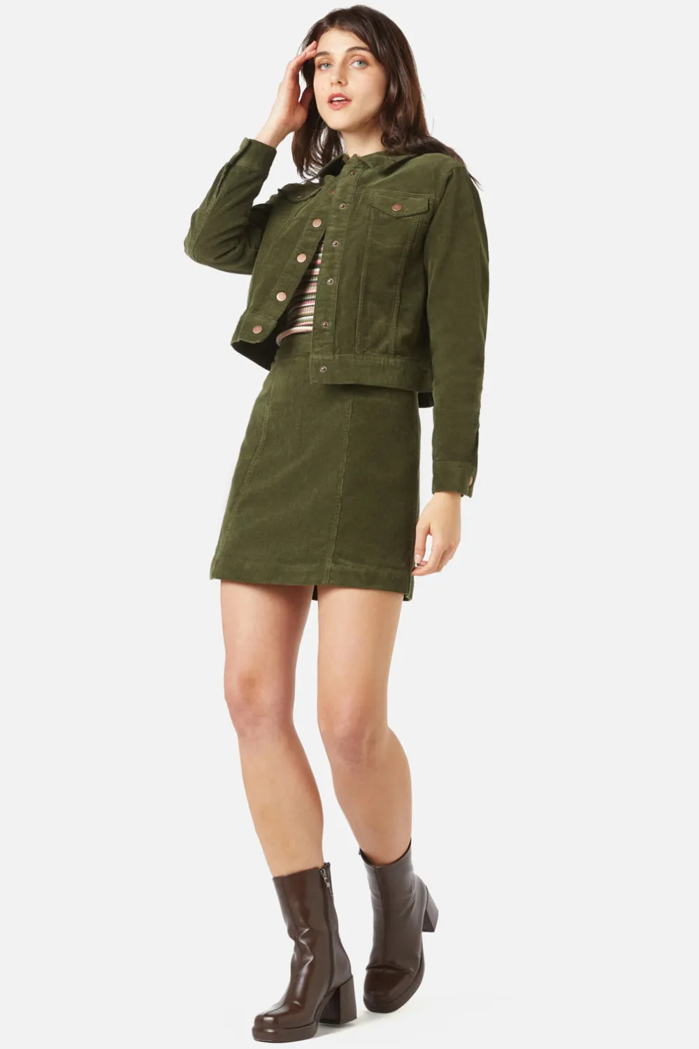 Georgie Cord Jacket Online