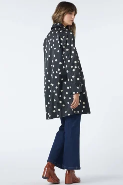 Georgie Spot Collared Raincoat Online