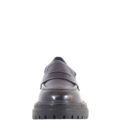 Giana Lug-Sole Penny Loafers Outlet