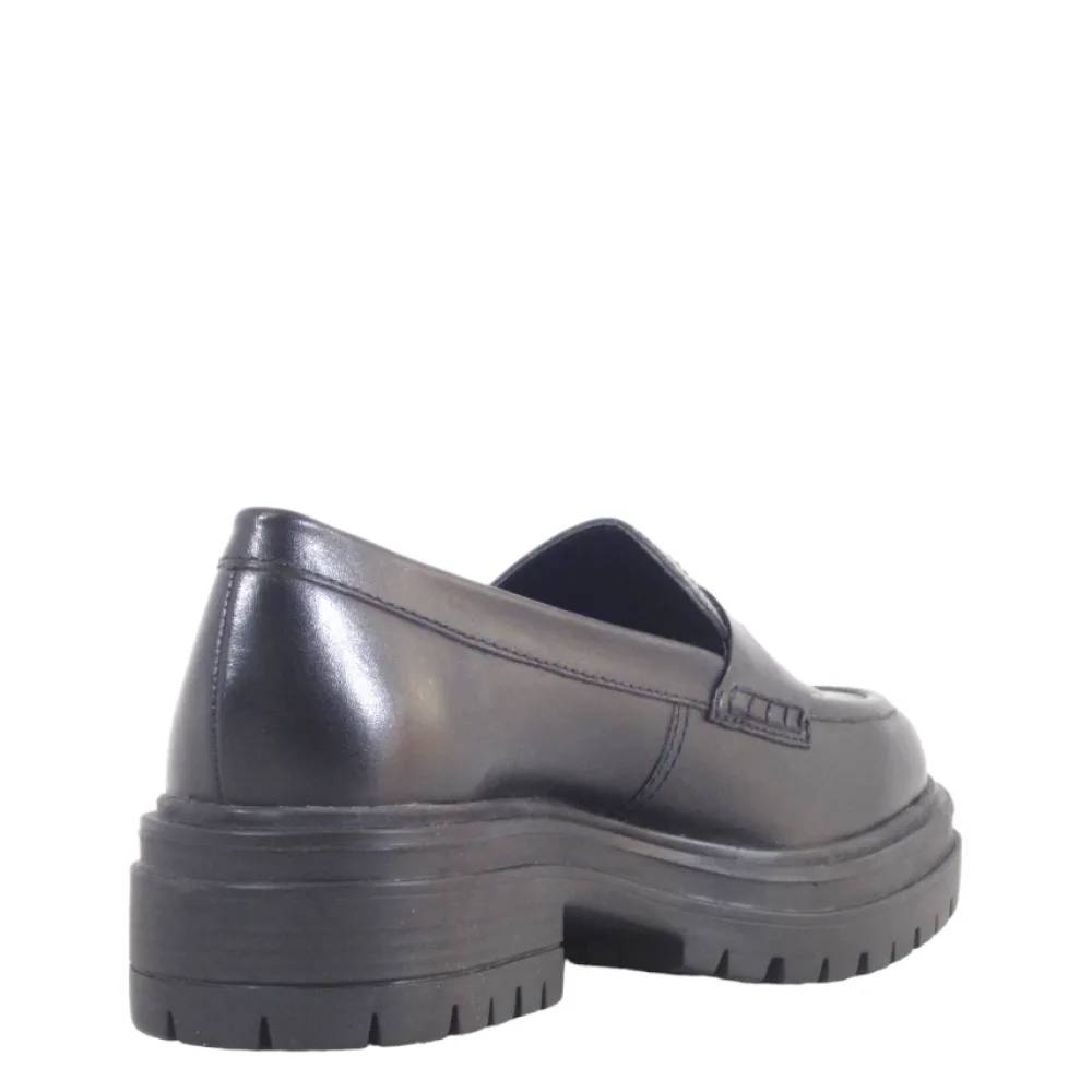 Giana Lug-Sole Penny Loafers Outlet