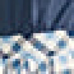 Gingham Grace Bow Dress Navy Gingham New