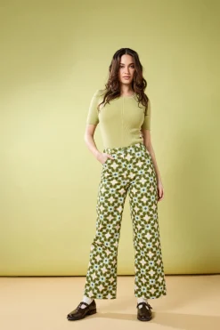 Ginny 60's Printed Jean Sale