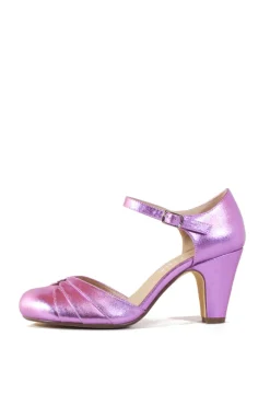 Goldie Metallic Ballroom Heels Clearance