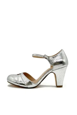 Goldie Metallic Ballroom Heels Clearance
