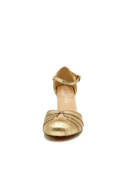 Goldie Metallic Ballroom Heels Clearance