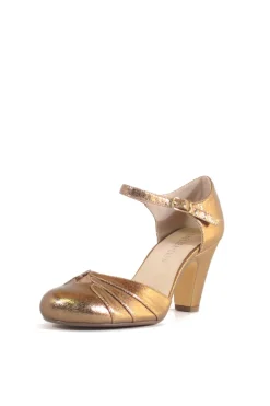 Goldie Metallic Ballroom Heels Clearance
