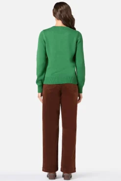 Goose Embroidered Knit Jumper Best