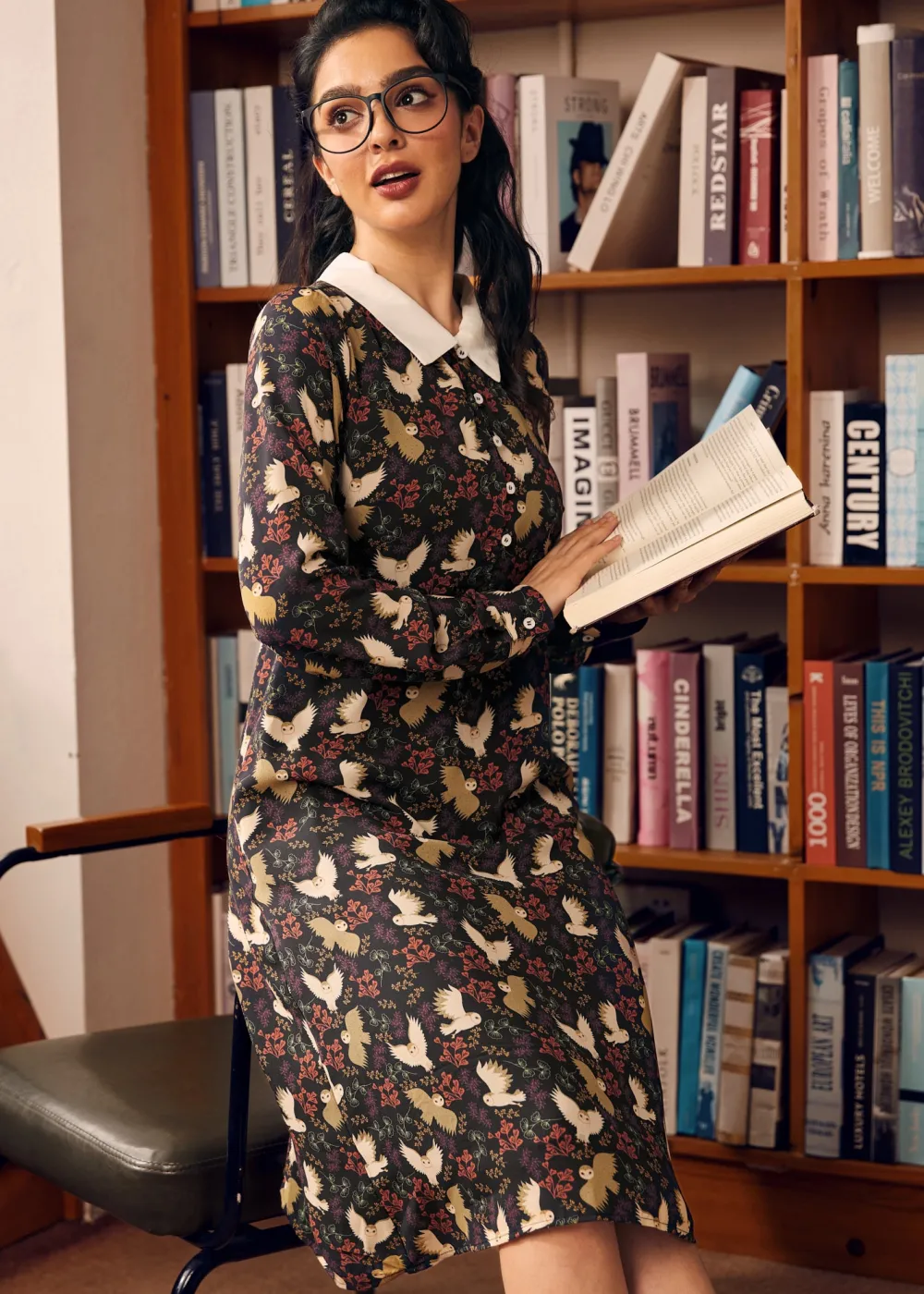 BTC Gourd-eous Midi Dress Moon Gazer Discount