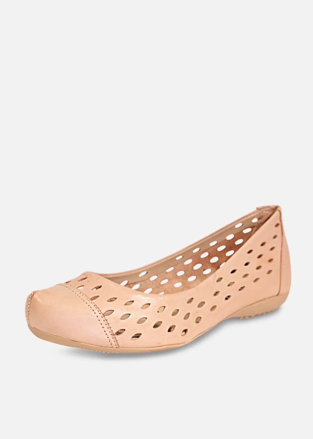 Grand Leather Comfort Flats Hot