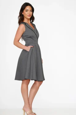 Grey Jenny Swing Dress