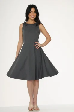 Grey Swing Dress Gray Clearance