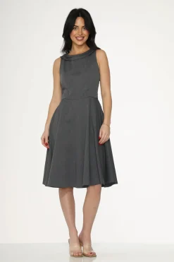 Grey Swing Dress Gray Clearance