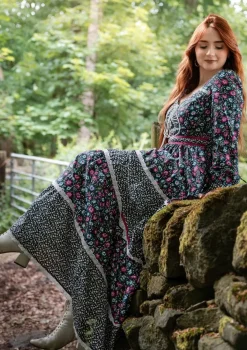 ModCloth x Gunne Sax GUNNE SAX for ModCloth Katie Maxi Dress Enchanting Bloom New