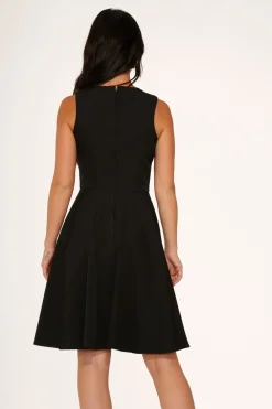 Halloween Pumpkin Embroidery Swing Dress Sale